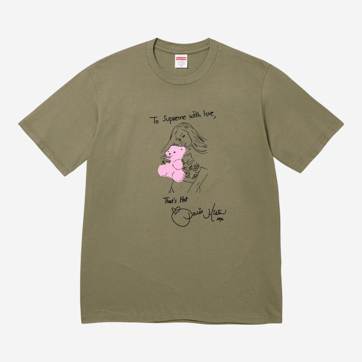 Supreme Paris Tee 'Light Olive' FW26T37-LIGHT-OLIVE — Abbigliamento Supreme su LAB19