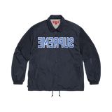 Supreme Spellout Coaches Jacket 'Navy'