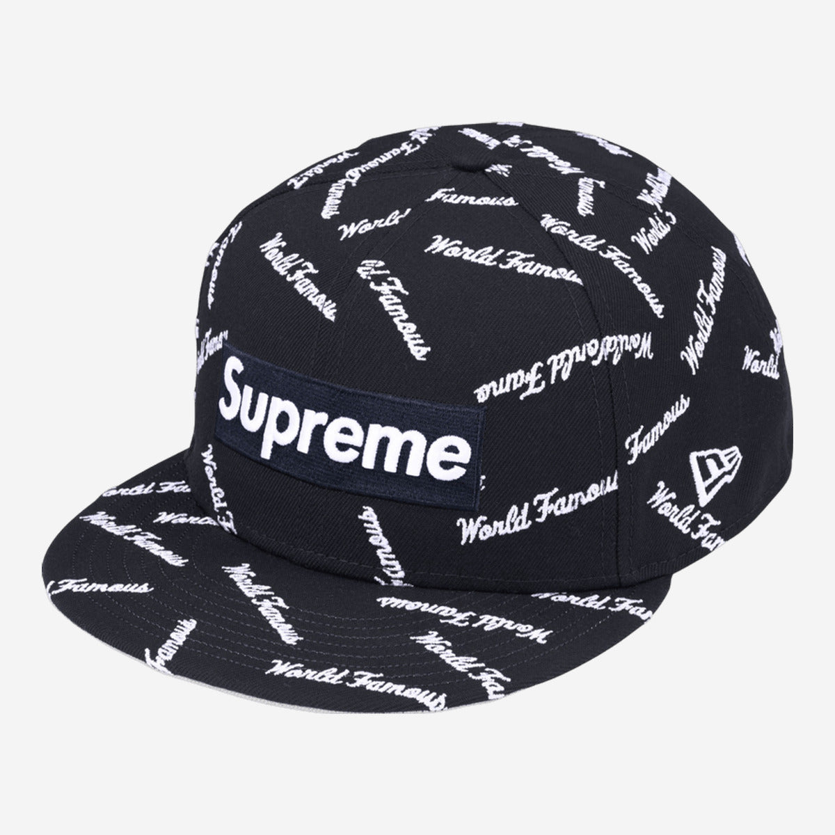 Supreme World Famous Box Logo New Era Navy FW26H18-NAVY — Abbigliamento Supreme su LAB19