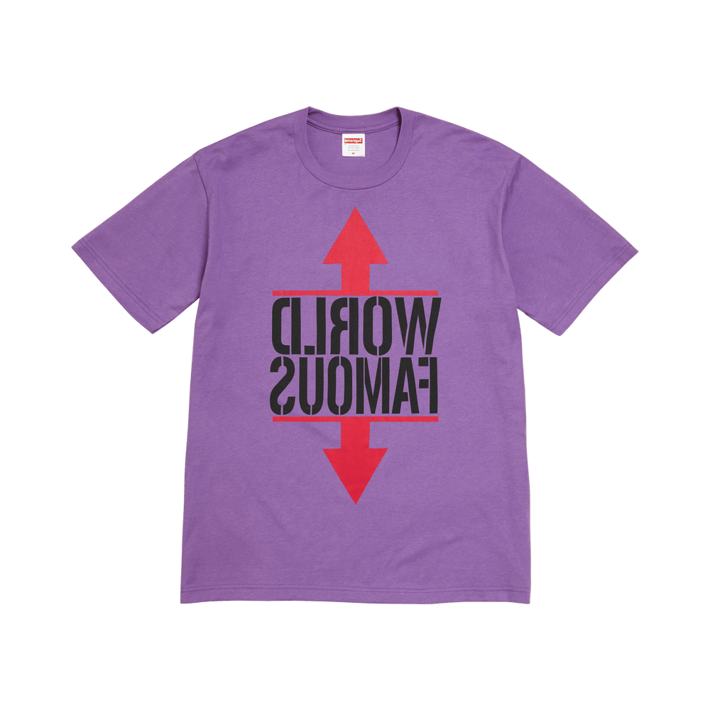 Supreme World Famous Tee 'Purple' SS26T31-PURPLE — Abbigliamento Supreme su LAB19