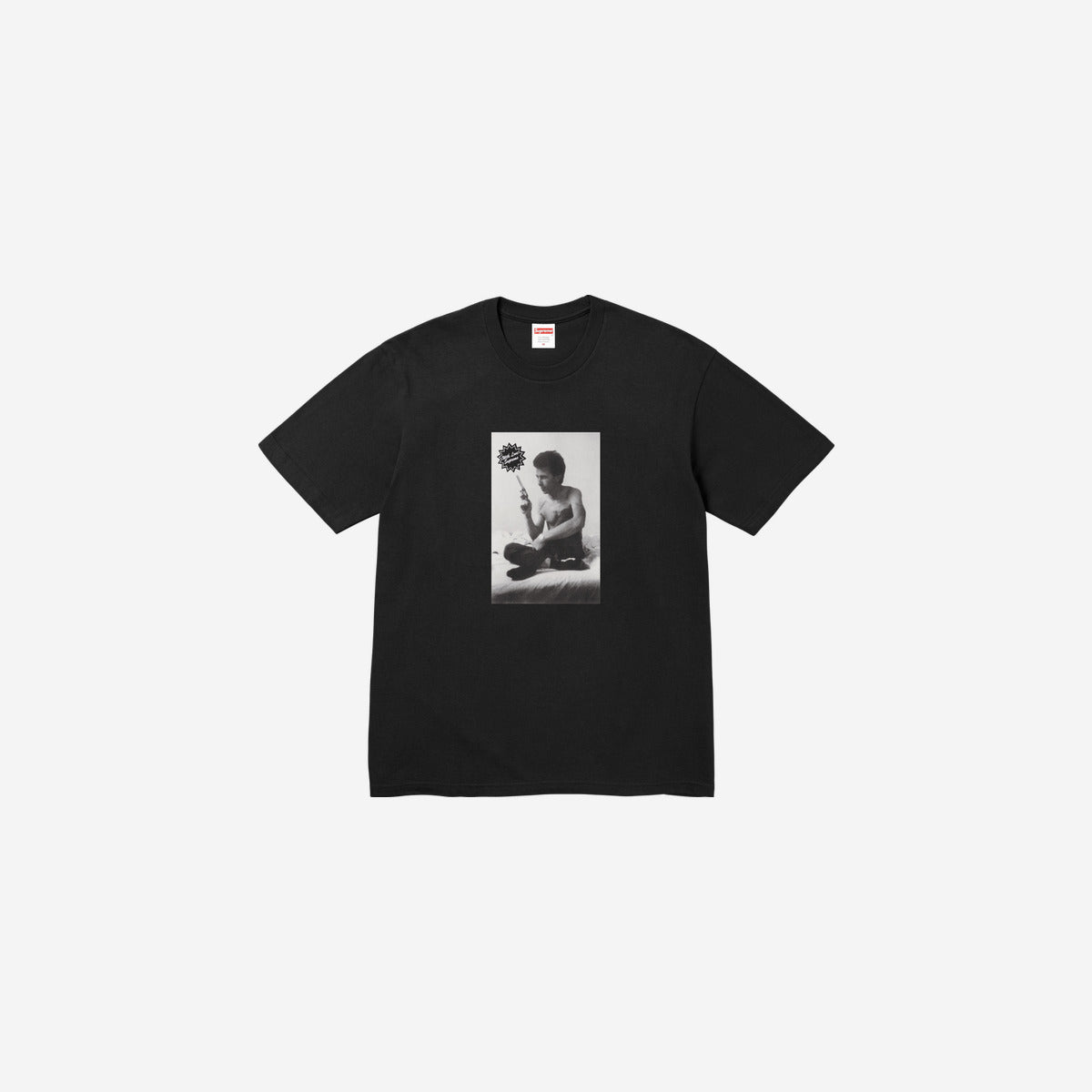 Supreme x Larry Clark Gun Tee 'Black' FW26T52-BLACK — Abbigliamento Supreme su LAB19