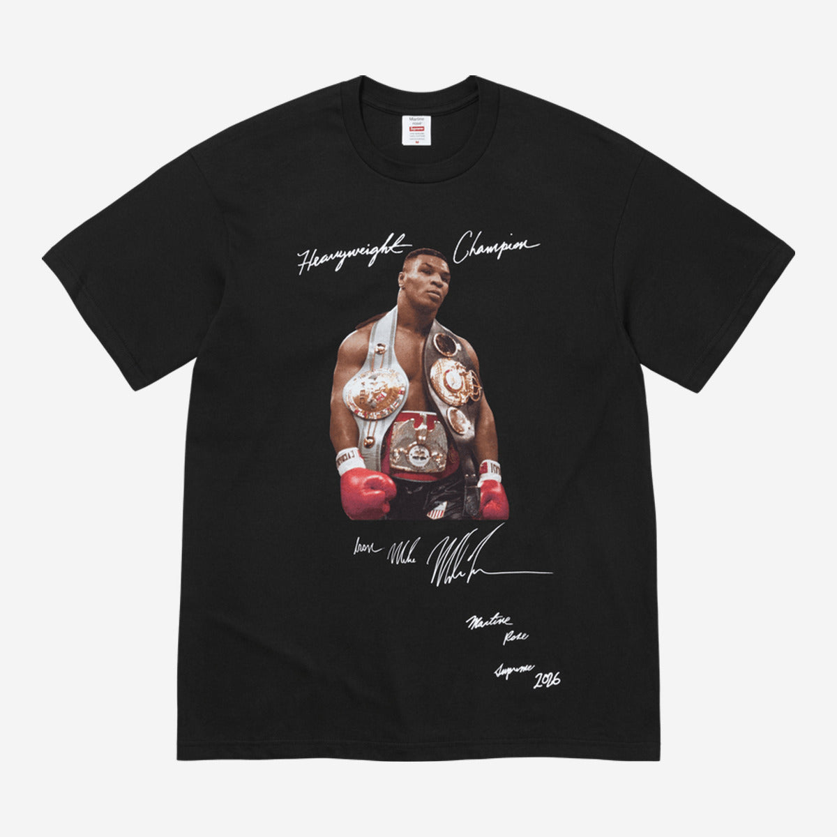 Supreme x Martine Rose Champion Tee 'Black' FW26T14-BLACK — Abbigliamento Supreme su LAB19
