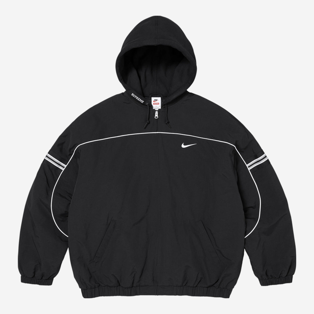 Supreme x Nike Nylon Hooded Jacket 'Black' FW26J2-BLACK — Abbigliamento Supreme su LAB19
