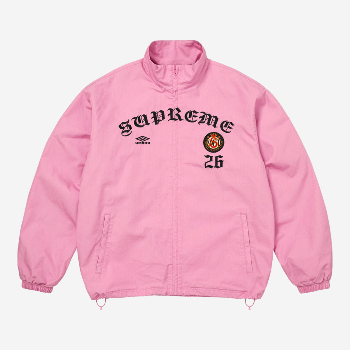 Supreme x Umbro Cotton Ripstop Track Jacket 'Pink' FW26J92-PINK — Abbigliamento Supreme su LAB19