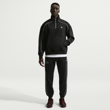 Nike Air Men's Fleece Quarter-Zip Top Black