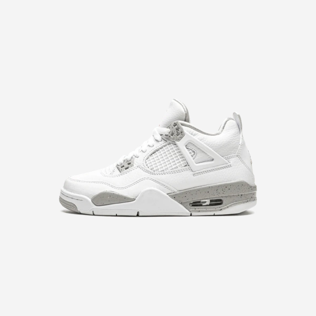 Air Jordan 4 Tech White (White Oreo)