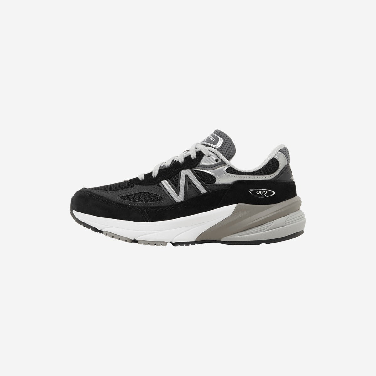 New Balance 990v6 MiUSA Black Grey White (Women's)