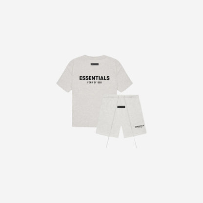 Fear of God Essentials Light Oatmeal Summer Set