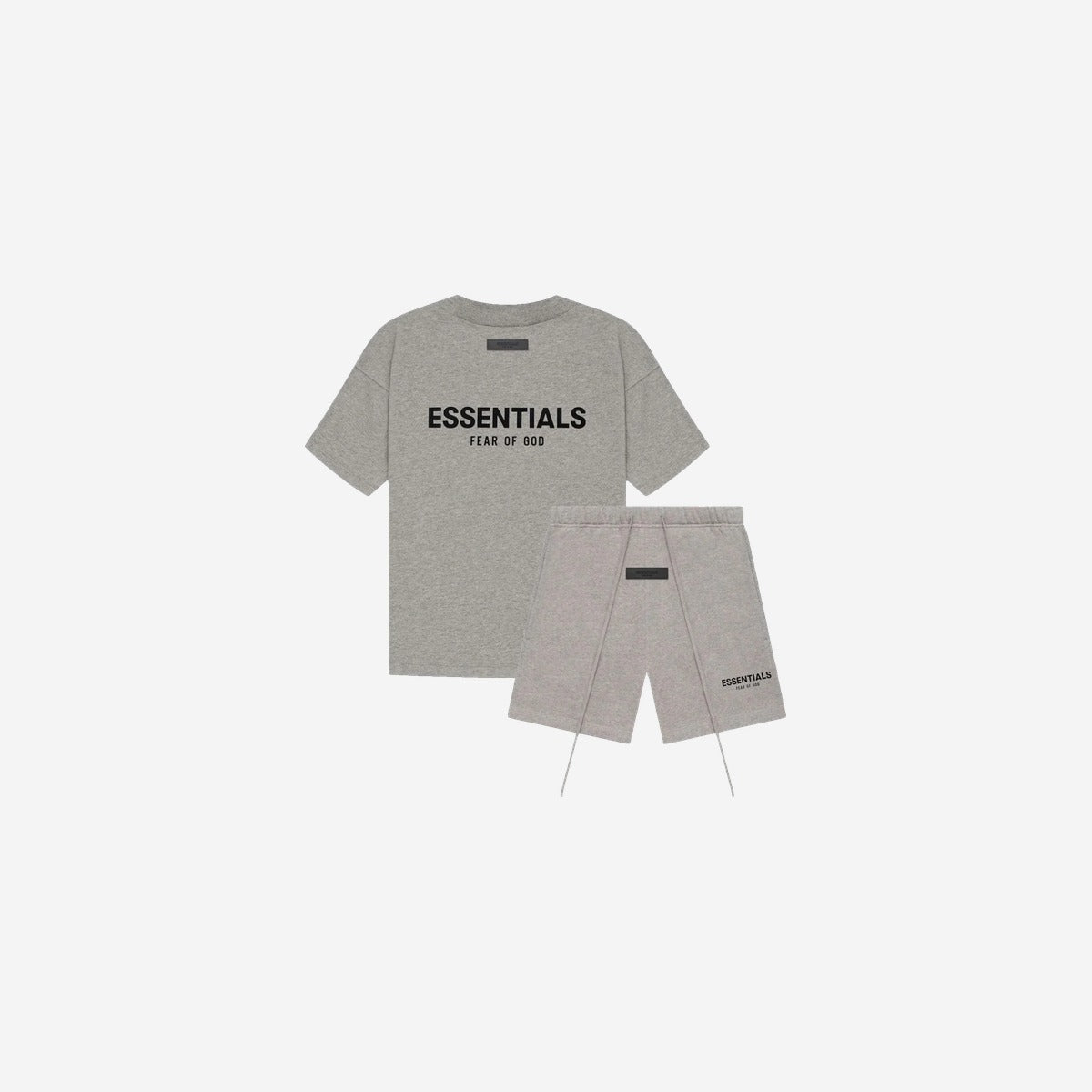 Fear of God Essentials Dark Oatmeal Summer Set