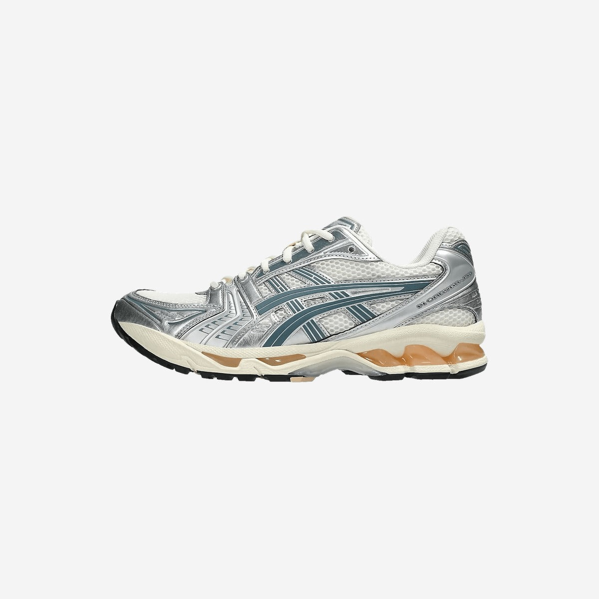 ASICS Gel-Kayano 14 Birch Pure Silver Teal Gold