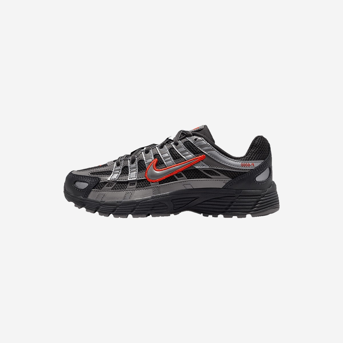 Nike P-6000 Anthracite Picante Red Metallic Cool Grey (GS)