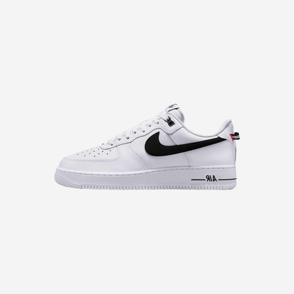 Nike Air Force 1 Low '07 LV8 White Black Bright Crimson