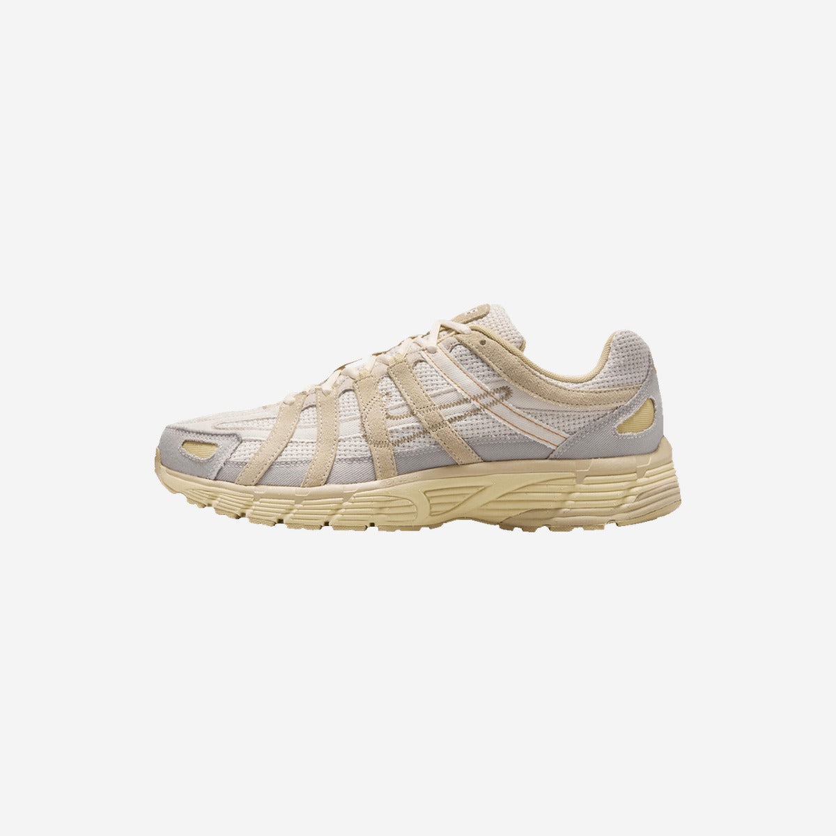 Nike P-6000 College Grey Khaki Safety Orange