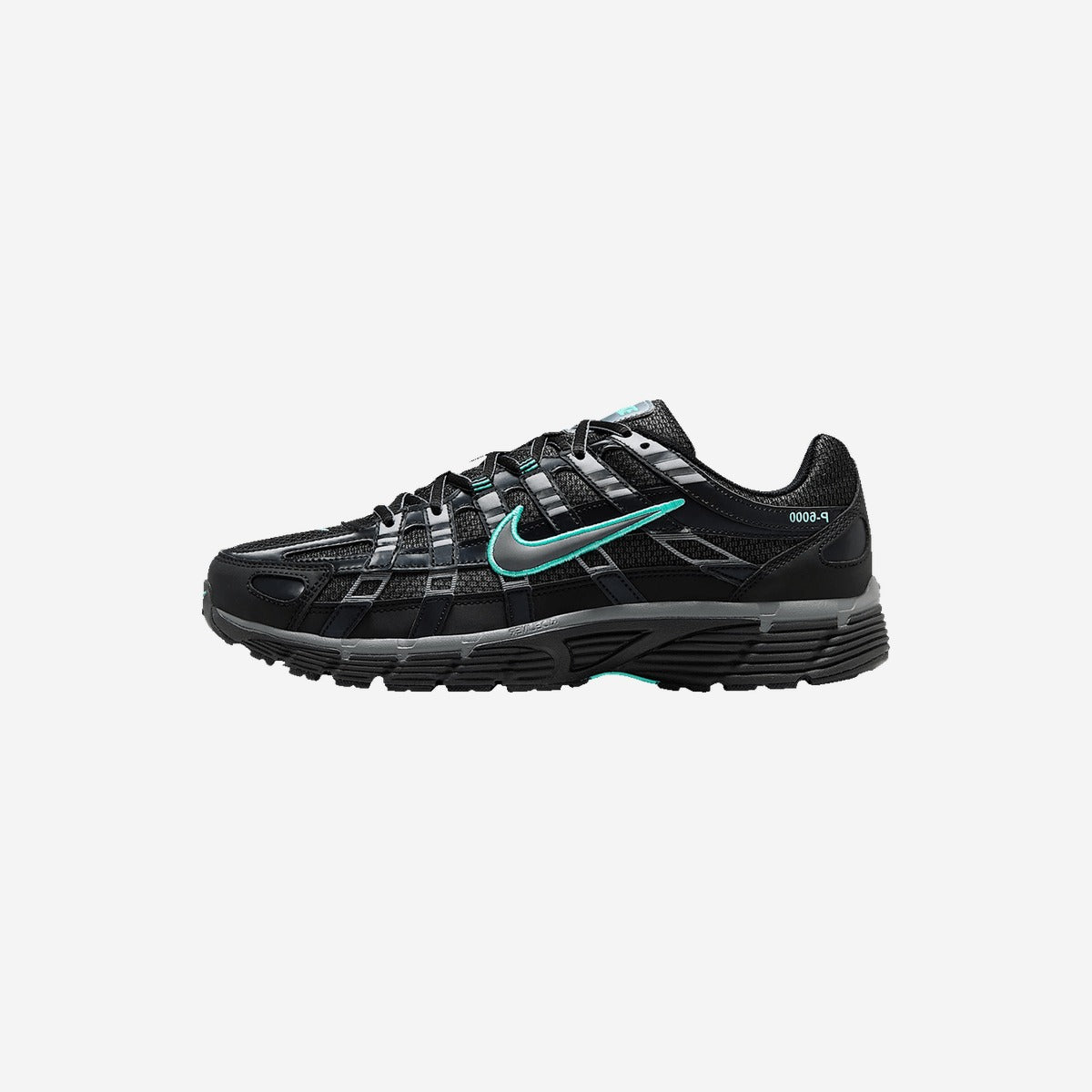 Nike P-6000 Black Hyper Turquoise Cool Grey