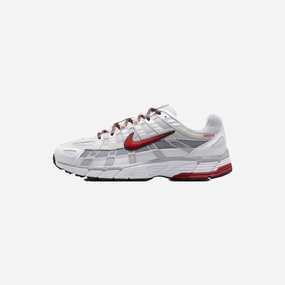 Nike P-6000 White Platinum Red