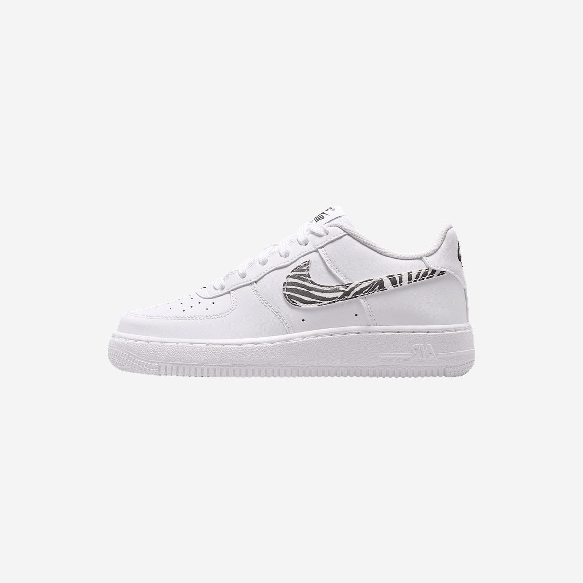 Nike Air Force 1 'GS 'Zebra Swoosh'