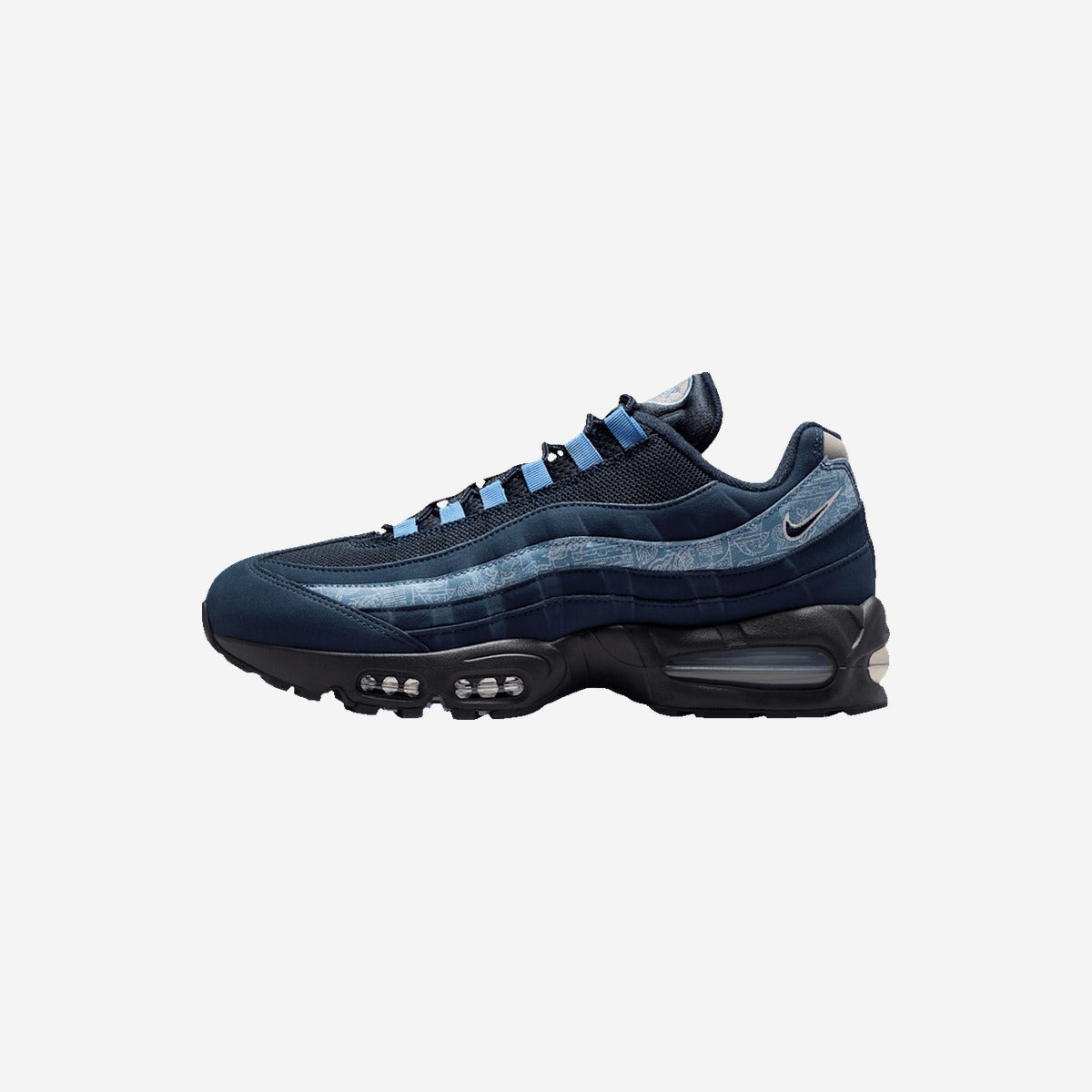 Nike Air Max 95 SE Big Bubble Obsidian Work Blue