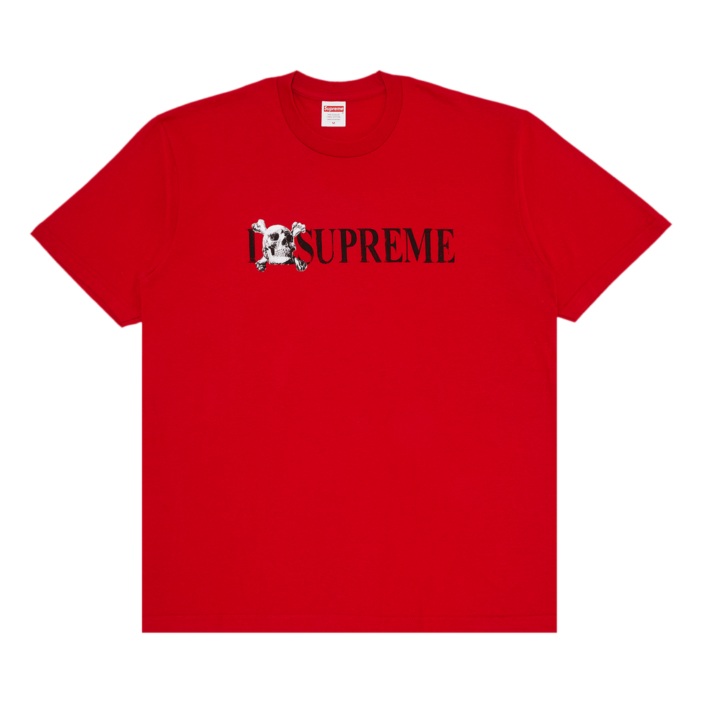 Supreme Skull Tee 'Red' FW25T48-RED — Abbigliamento Supreme su LAB19
