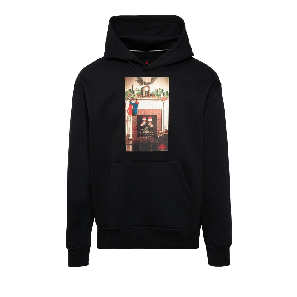 Air Jordan Jumpman Chimney Fleece Pullover Hoodie 'Black/Gym Red' HQ5654-010 — Abbigliamento Air Jordan su LAB19