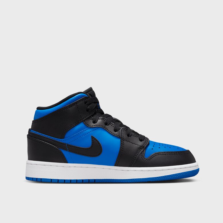 Jordan 1 Mid Black Royal Blue