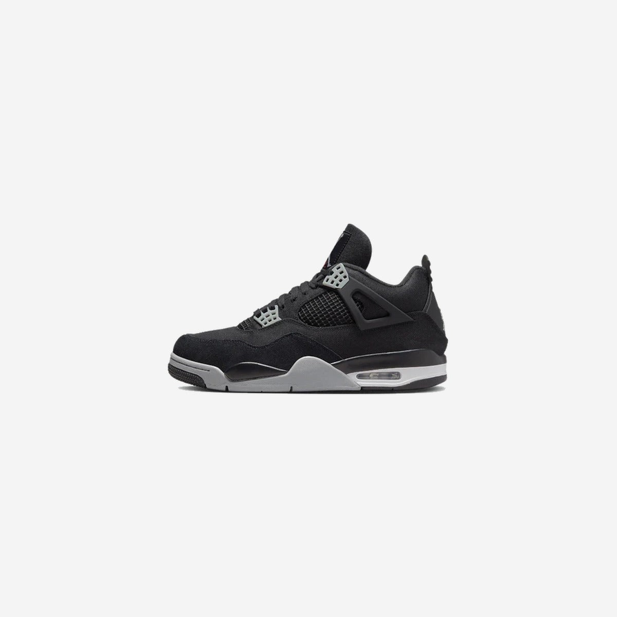 Air Jordan 4 Black Canvas