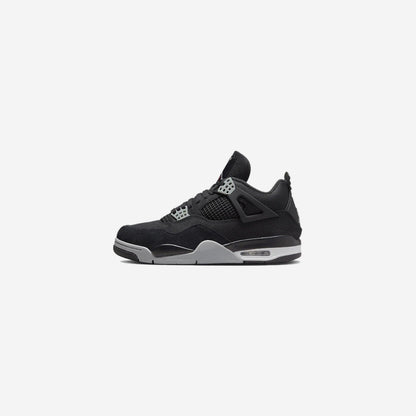 Air Jordan 4 Black Canvas