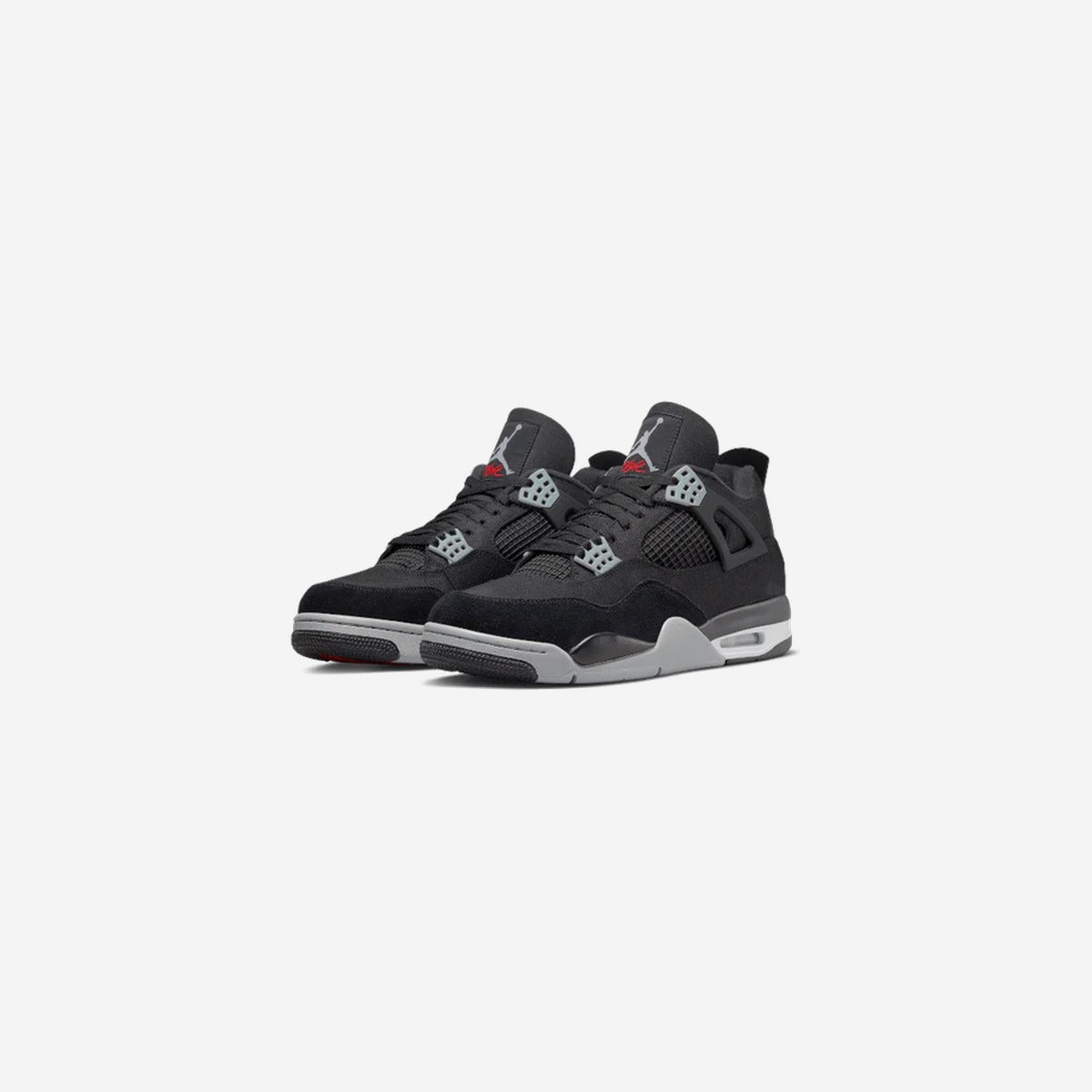 Air Jordan 4 Black Canvas