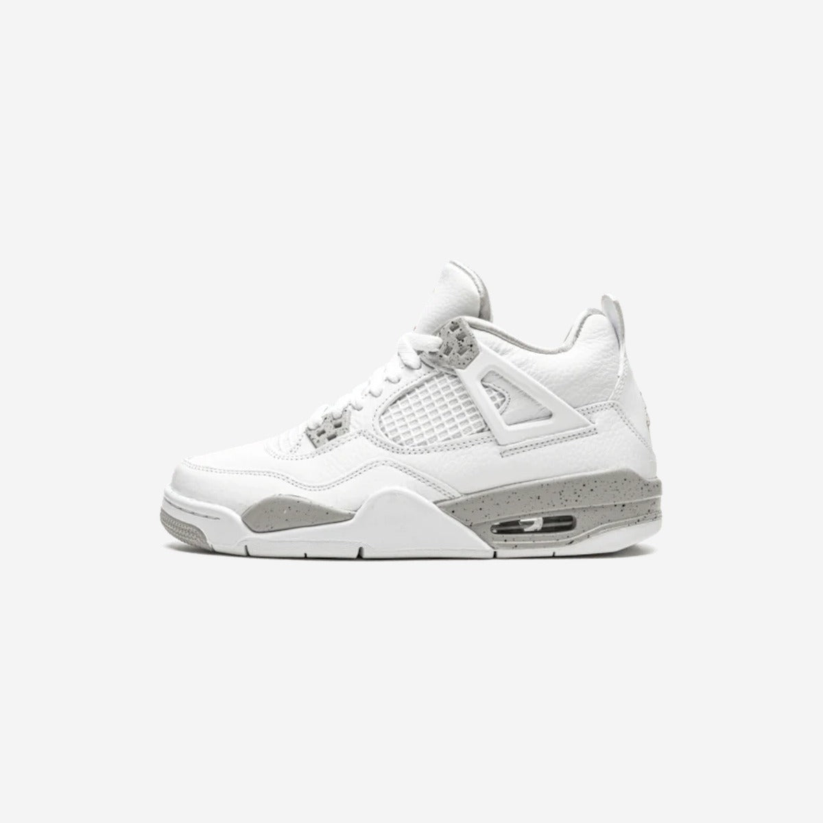 Air Jordan 4 Tech White (White Oreo)