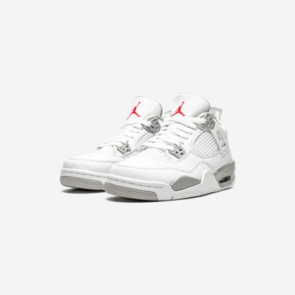 Air Jordan 4 Tech White (White Oreo)