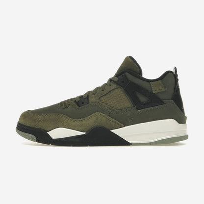 Air Jordan 4 Retro SE Craft Medium Olive (PS) - FB9929-200
