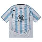 Nike T90 Dri-Fit Soccer Jersey 'Psychic Blue/White/Black/Black'