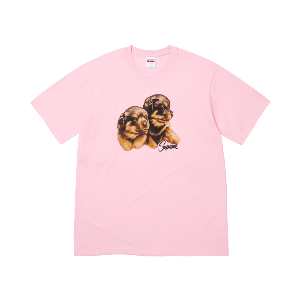 Supreme Puppies Tee 'Light Pink' FW26T33-LIGHT-PINK — Abbigliamento Supreme su LAB19