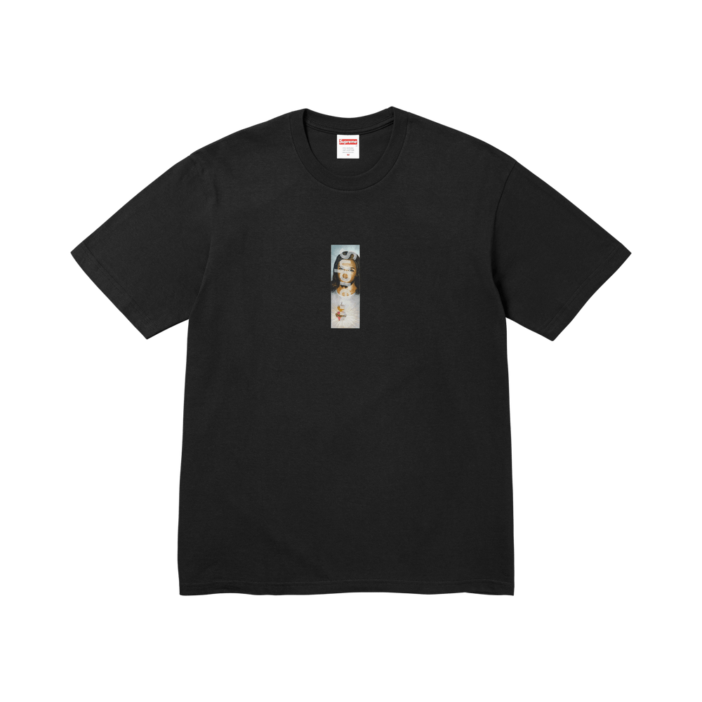Supreme Prayer Card Box Logo Tee 'Black' FW26T68-BLACK — Abbigliamento Supreme su LAB19