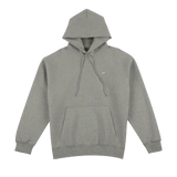 Nike Solo Swoosh Pullover Hoodie 'Dark Grey Heather/Light Smoke Grey/White'