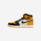 Air Jordan 1 High Taxi Yellow Toe