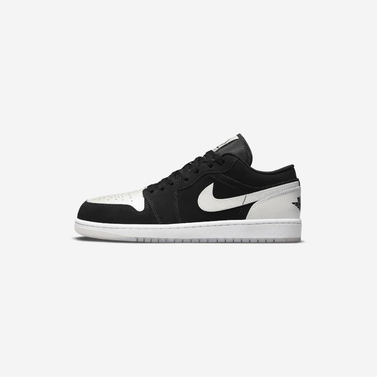 Air Jordan 1 Low Black White Diamond