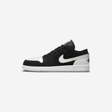 Air Jordan 1 Low Black White Diamond