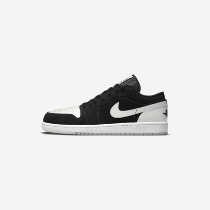 Air Jordan 1 Low Black White Diamond