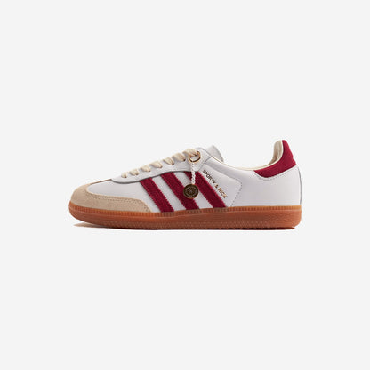 Adidas Samba OG Sporty & Rich White Core Burgundy
