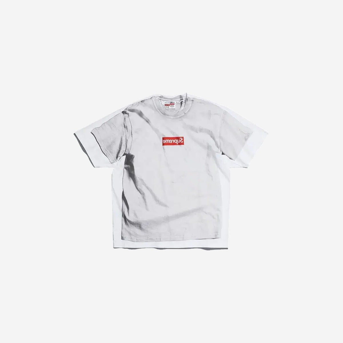 Supreme MM6 Maison Margiela Box Logo Tee White