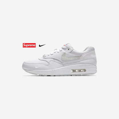 Nike Air Max 1 \&87 SP Supreme Triple White