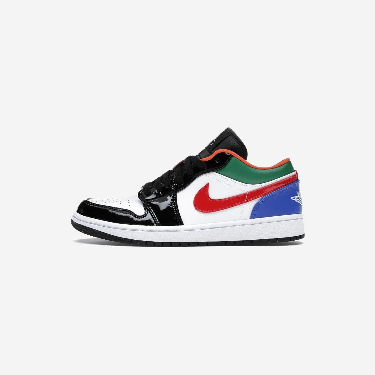 Air Jordan 1 Low Multi-Color Black Toe