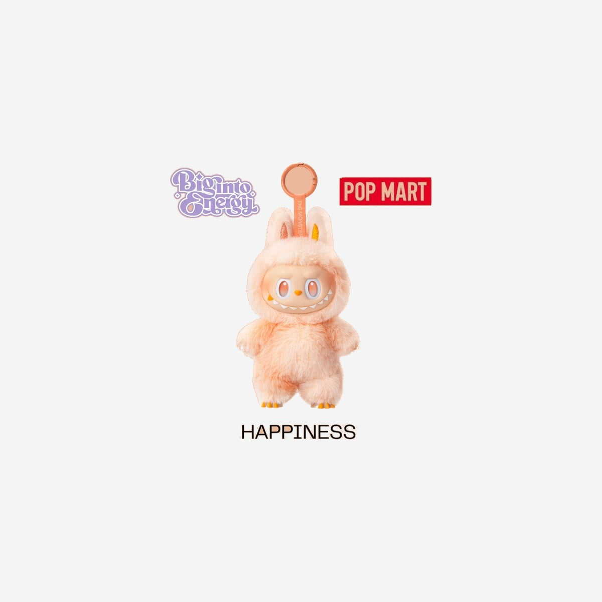 Pop Mart Labubu Big Into Energy - HAPPINESS