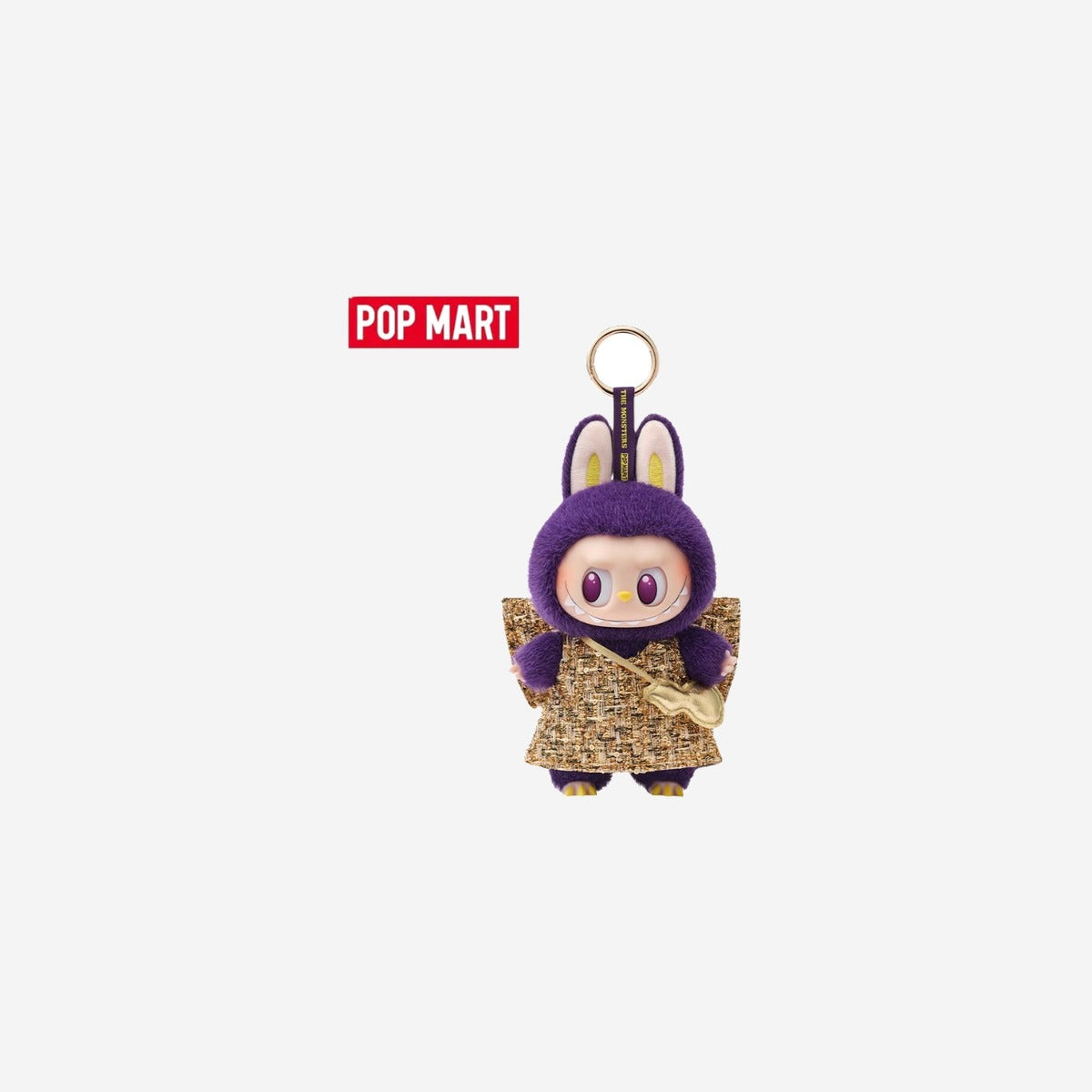 Pop Mart Pop Mart Labubu The Monsters x Pronounce Wings of Fortune Vinyl Plush Hanging Card – Box Singolo – Action Figure Collezione Limitata