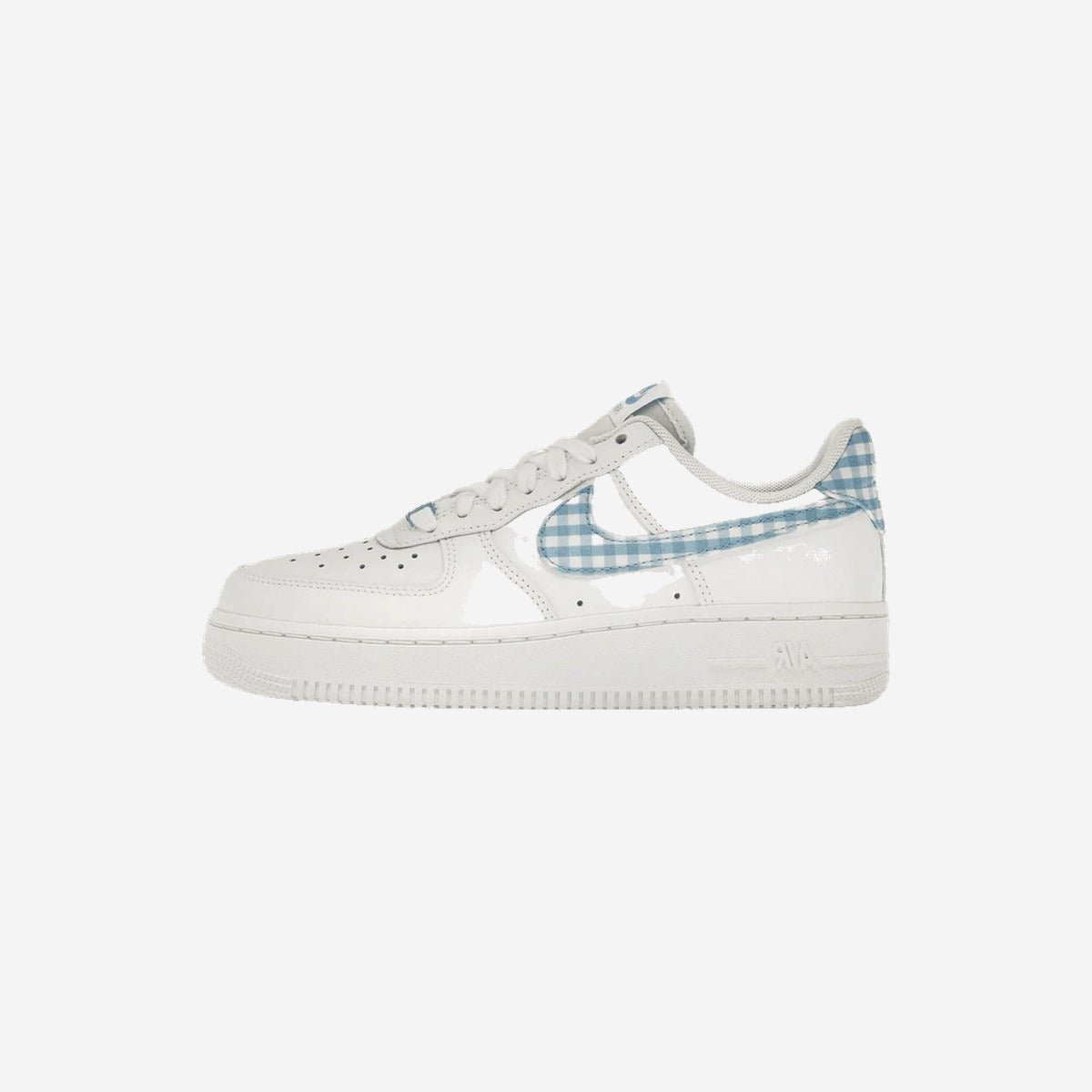 Nike Air Force 1 Low \&07 Essential White University Blue Gingham