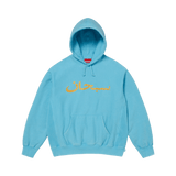 Supreme Arabic Logo Hooded Sweatshirt 'Blue'