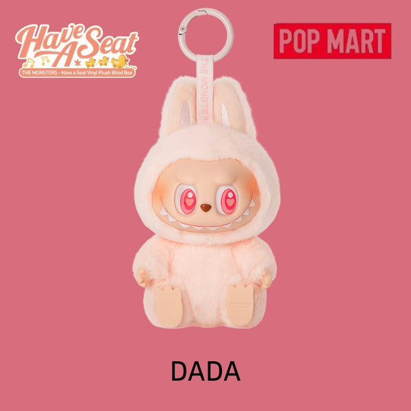 【新品未使用正規品】POP MART LABUBU DADA Pop Mart Labubu Have A Seat Vinyl Plush Confirmed Dada Authentic