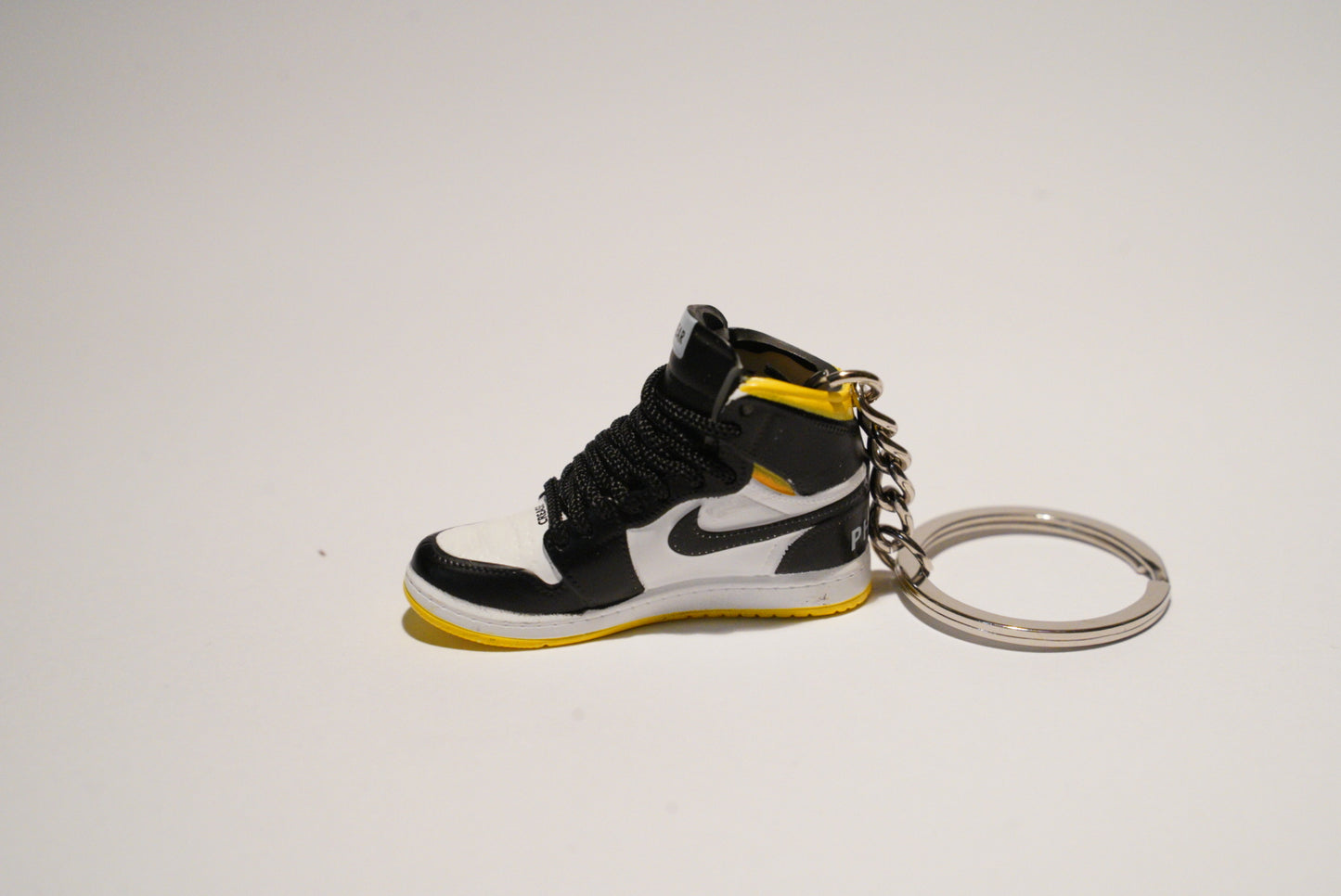 Jordan 1 High Not For Resale Yellow Black (portachiavi)