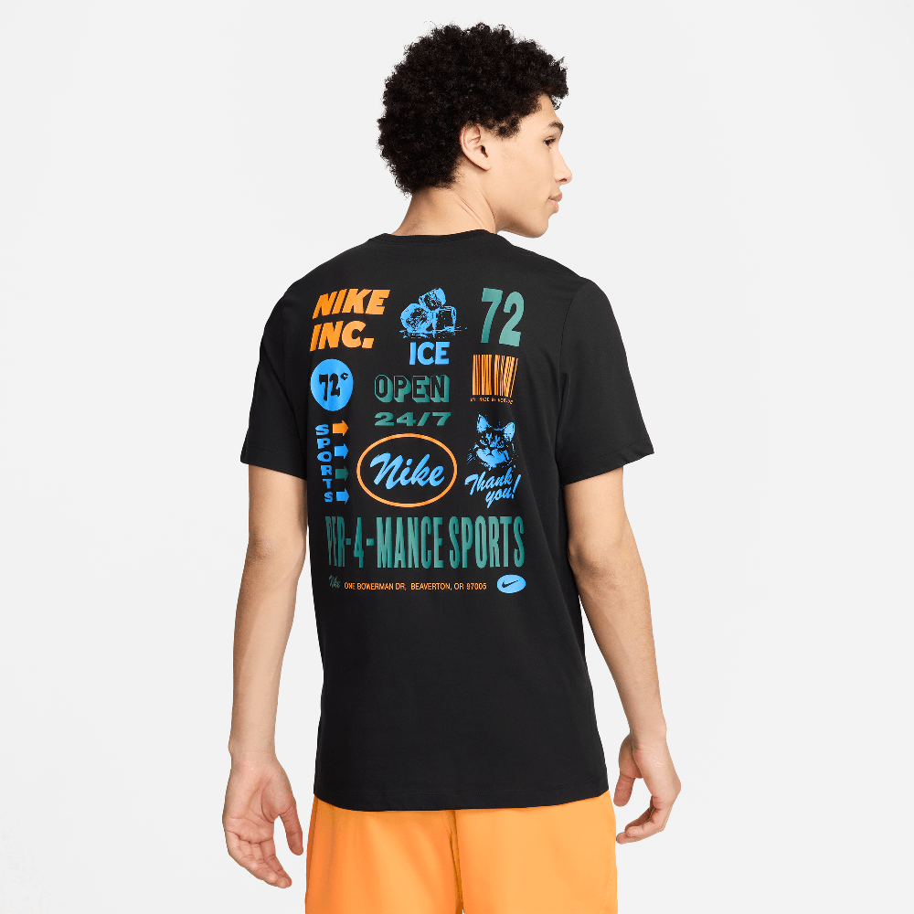 Nike Men's Dri-FIT Fitness T-Shirt Black FV8366-010 — Abbigliamento Nike su LAB19