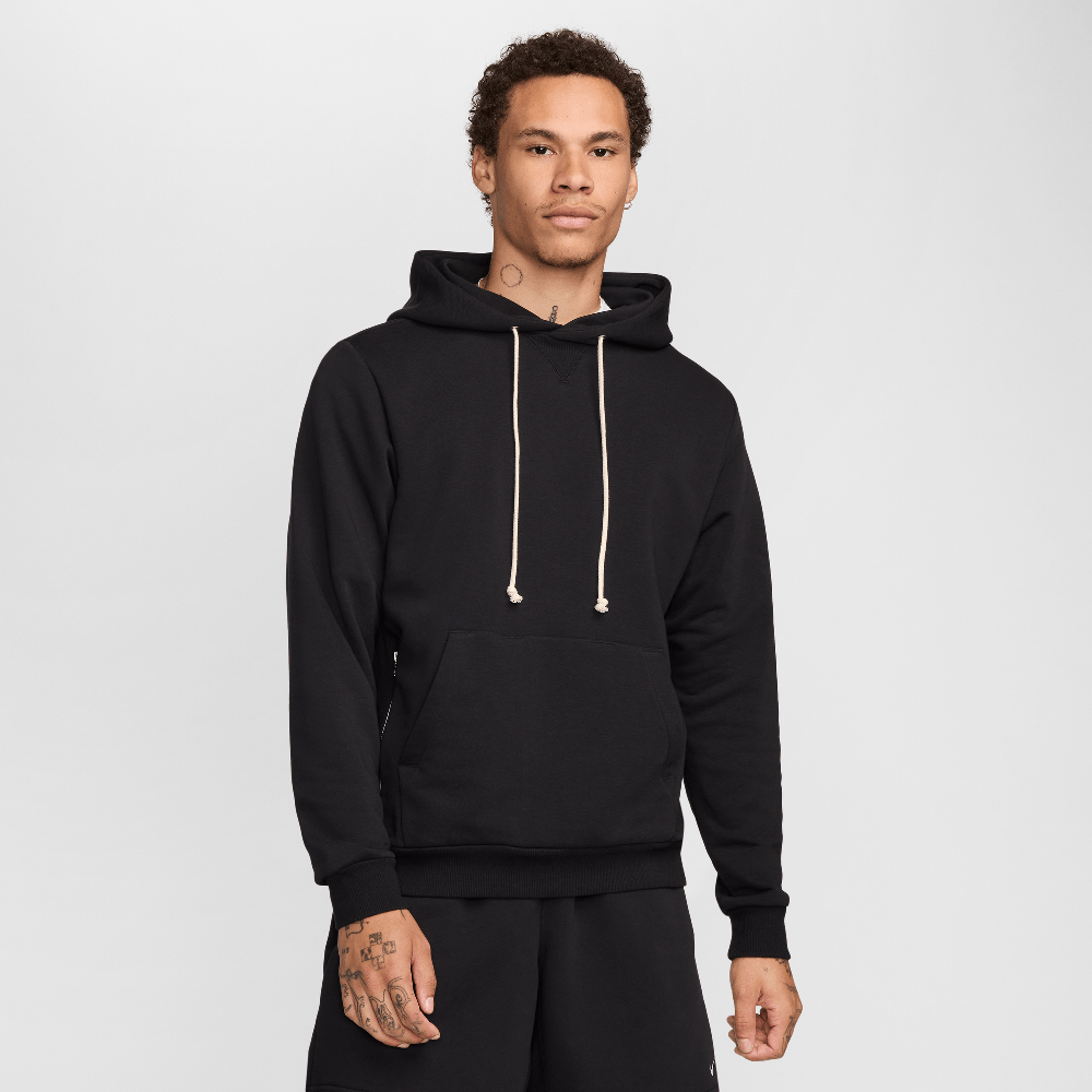 Nike Standard Issue Men's Dri-FIT Pullover Basketball Hoodie Black/Pale Ivory FZ0218-010 — Abbigliamento Nike su LAB19
